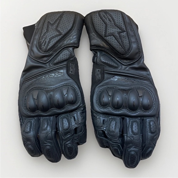 Alpine Star SP-8 V3 Leather Gloves Size EU XXL 2XL Racing Sports Motorcycle Gear - Picture 1 of 10